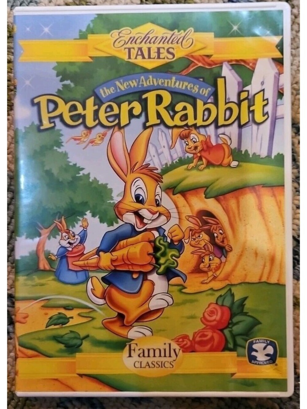 Enchanted Tales: the New Adventures of Peter Rabbit (DVD) New Sealed